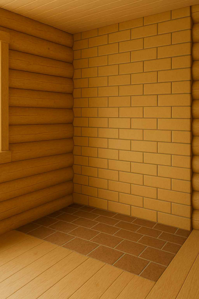 Шамотный кирпич в бане